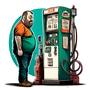 Gas pump and high prices
